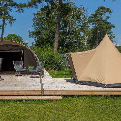 Zelt 6 Personen - Mohnblume