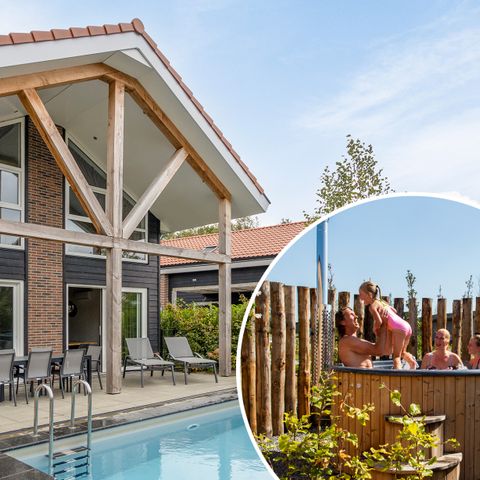 Villa 10 Personen - Pool & Wellness (Whirlpool)