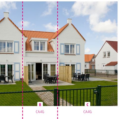 Bungalow 4 Personen - 4 Komfort