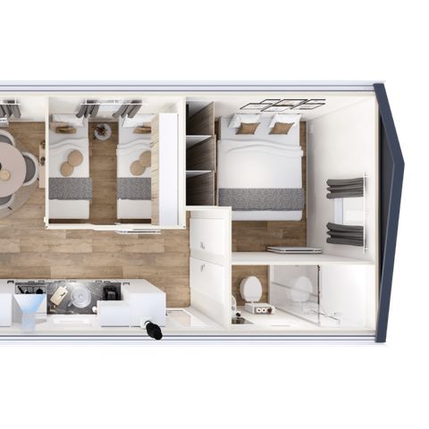 LODGE 4 Personen - Bergumermeer