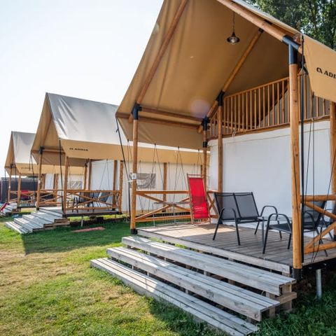 Zelt 4 Personen - Zelt Lodge de Montagne Medium