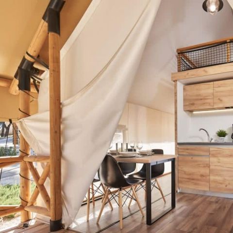 Zelt 4 Personen - Glamping-Zelt