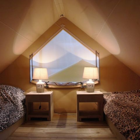 Safarizelt 8 Personen - Sanddorn