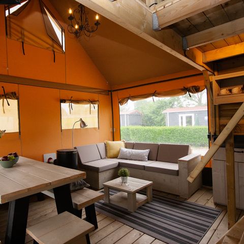 Safarizelt 5 Personen - Dünenrose