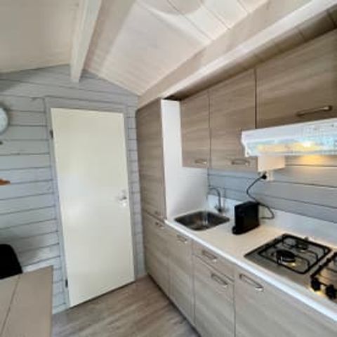 Chalet 2 Personen - Zeekoets Campinghütte