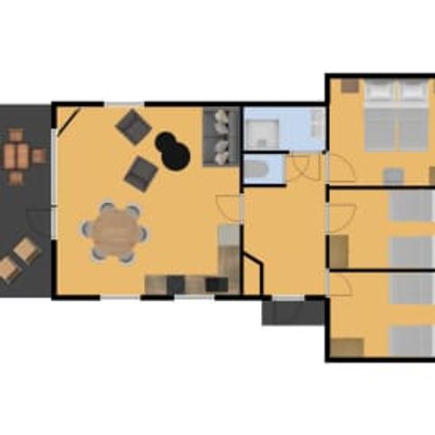 Bungalow 6 Personen - Die Lerche