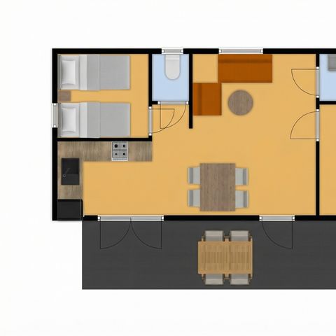 Mobilheim 4 Personen - Mobilheim von Hommel