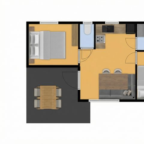 Mobilheim 2 Personen - Mobilheim von Honingbij