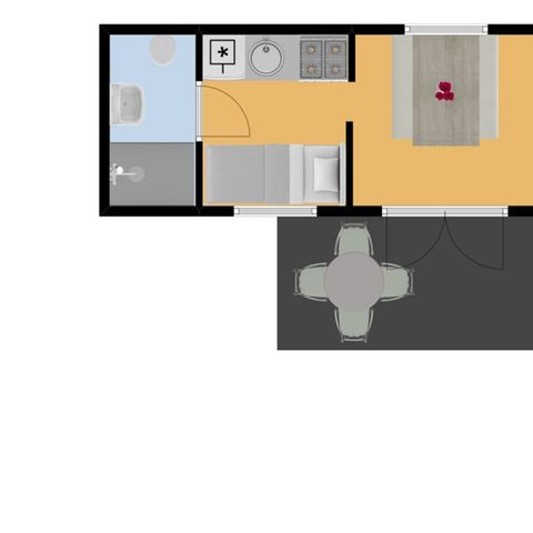 Chalet 4 Personen - Camping Morgenstern