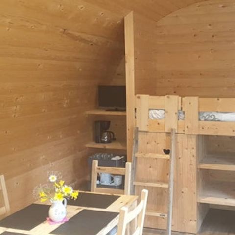 Mobilheim 2 Personen - Woodlodge max. 2 Erwachsene (haustierfreundlich)