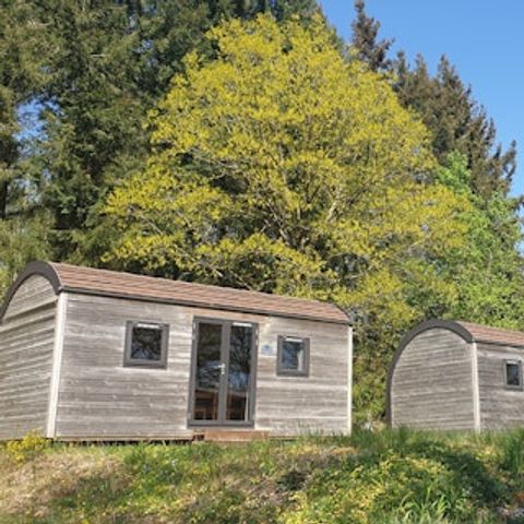 Mobilheim 2 Personen - Woodlodge max. 2 Erwachsene (haustierfreundlich)