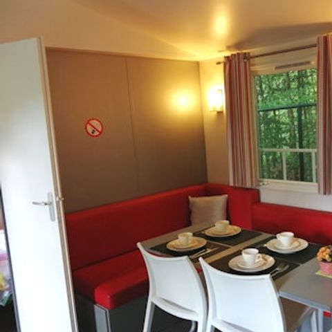 Wohnwagen 4 Personen - Ferienhaus (haustierfreundlich)