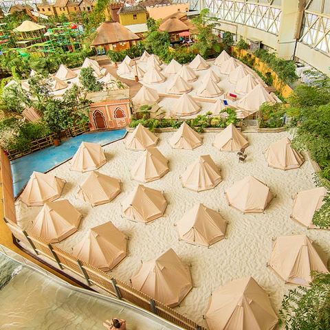 Zelt 2 Personen - Safari Stoffzelt - 2 Personen