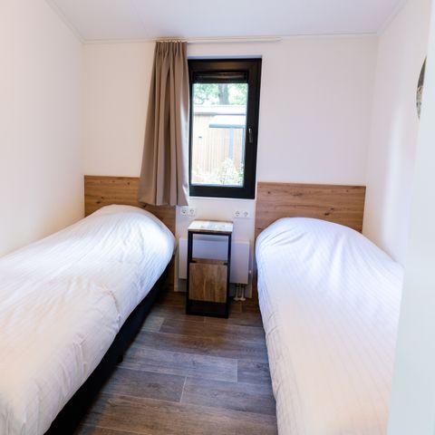 Bungalow 4 Personen - Birch Lodge Eco mit Whirlpool und Sauna