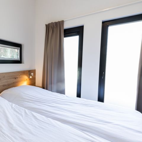 Bungalow 4 Personen - Birch Lodge Eco mit Whirlpool und Sauna