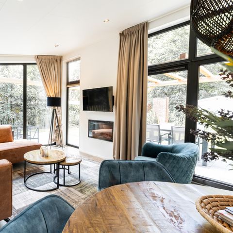 Bungalow 4 Personen - Birch Lodge Eco mit Whirlpool und Sauna