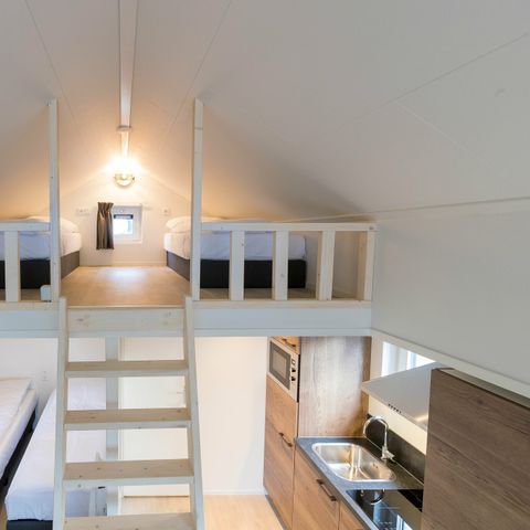 Bungalow 4 Personen - Tiny Lodge Eco mit Whirlpool und Sauna Bungalow 4 Personen - Tiny Lodge Eco mit Whirlpool und Sauna