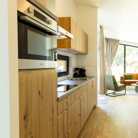 Bungalow 4 Personen - Forest Lodge 55 Eco mit Whirlpool oder Jacuzzi und Sauna Bungalow 4 Personen - Forest Lodge 55 Eco mit Whirlpool oder Jacuzzi und Sauna