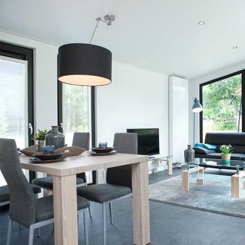 Bungalow 4 Personen - Forest Lodge 55 mit Whirlpool