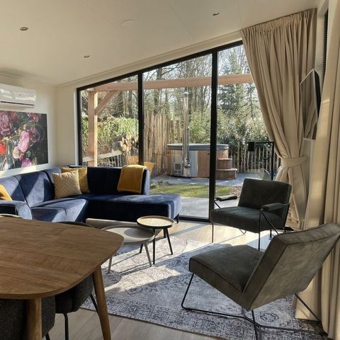 Bungalow 6 Personen - Birch Lodge Eco mit Whirlpool und Sauna Bungalow 6 Personen - Birch Lodge Eco mit Whirlpool und Sauna