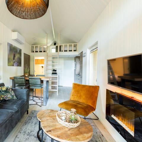 Bungalow 4 Personen - Tiny Lodge Eco mit Sauna