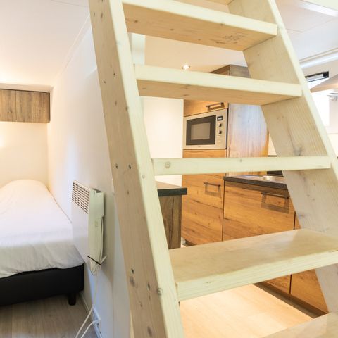 Bungalow 4 Personen - Tiny Lodge Eco mit Sauna