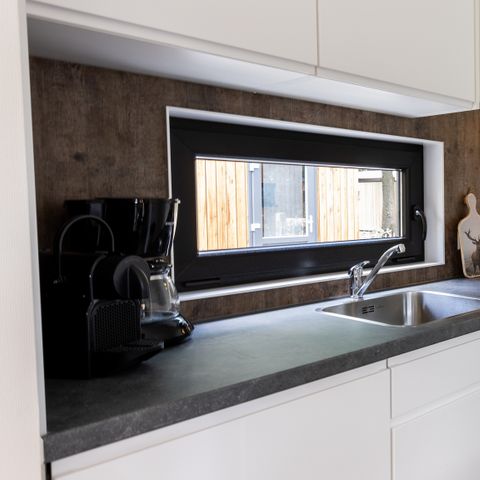 Bungalow 4 Personen - Birch Lodge Eco mit Whirlpool