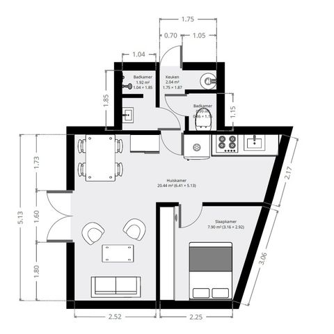 Bungalow 2 Personen - Monumental