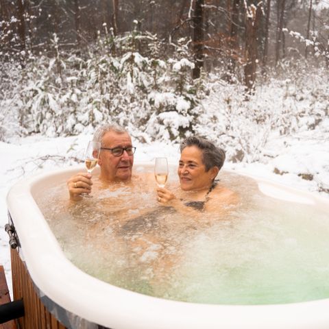 Bungalow 4 Personen - 4 pers. Bungalow Monumental mit Whirlpool