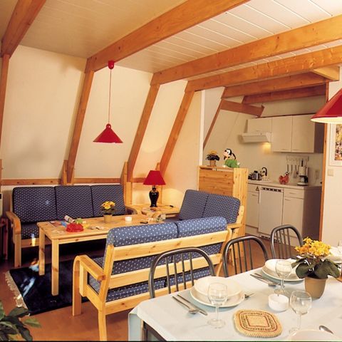 Bungalow 6 Personen - Heidehut Novis