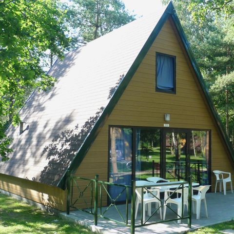 Bungalow 6 Personen - Heidehut Novis