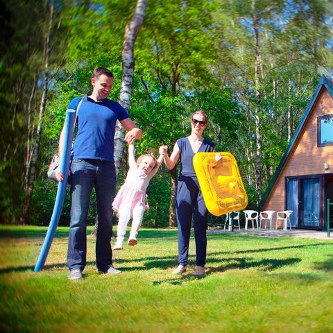 Bungalow 6 Personen - Heidehut Novis