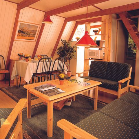 Bungalow 5 Personen - Heidehut Penta