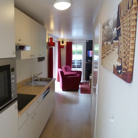 Bungalow 4 personen - Gewächshaus Zetha