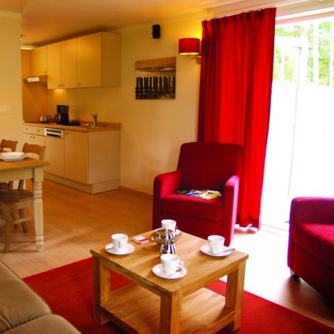 Bungalow 4 personen - Gewächshaus Zetha