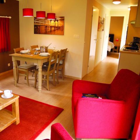 Bungalow 4 personen - Gewächshaus Zetha