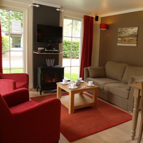 Bungalow 4 personen - Gewächshaus Zetha