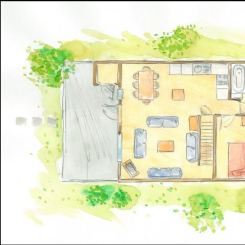 Bungalow 5 Personen - Verdo+