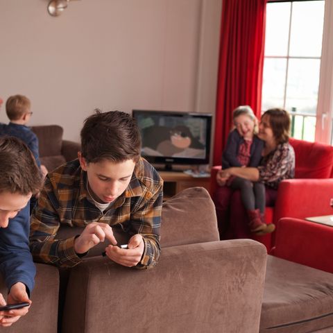 Bungalow 10 Personen - Innenhof+