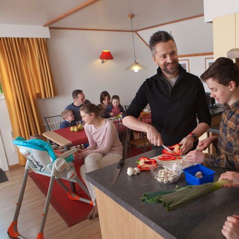 Bungalow 10 Personen - Innenhof+