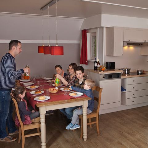 Bungalow 10 Personen - Innenhof+