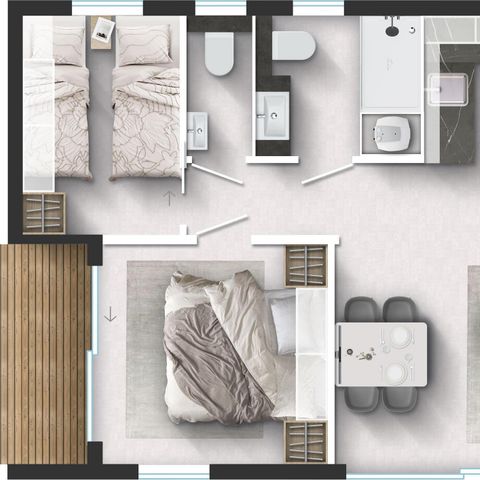 LODGE 4 Personen - Mosel mit Whirlpool