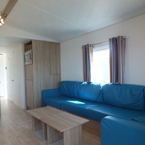 Mobilheim 4 Personen - mit Terrasse nicht direkt am Wasser