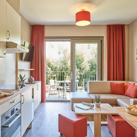 Apartement 5 Personen - Komfort | Schlafzimmer - Schlafbereich (max. 2 Erwachsene)