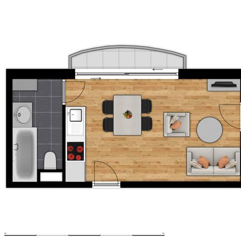 Apartement 2 Personen - Suite