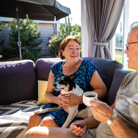 Ferienhaus 4 personen - Ravenbosch Royaal - Bad, Atmosphäre, Kamin und Gartenhaus