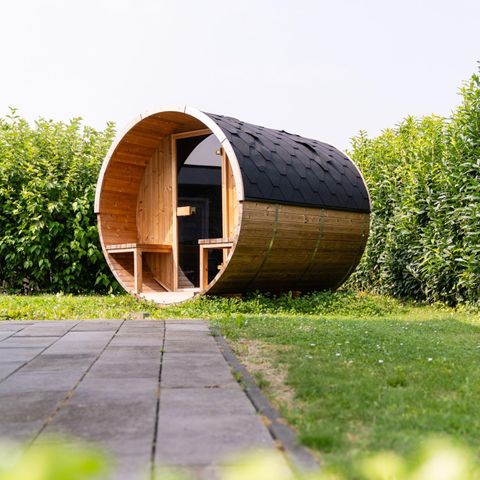 Bungalow 6 Personen - Ravenbosch - Atmosphäre Feuerstelle, Gartenhaus & Sauna