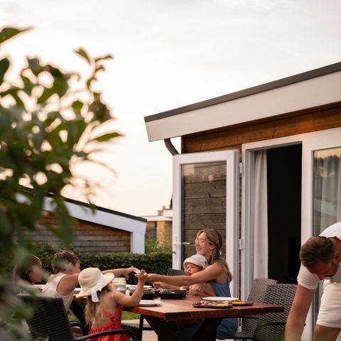 Chalet 4 personen - Biebosch - Sauna & Gartenhaus