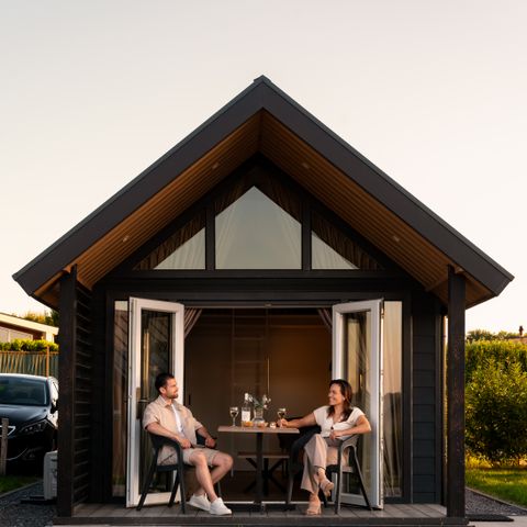Tiny house 4 personen - Mountain Lodge - Whirlpool
