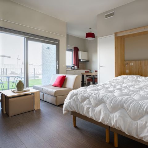 Wohnung 2 personen - Zugängliches Studio